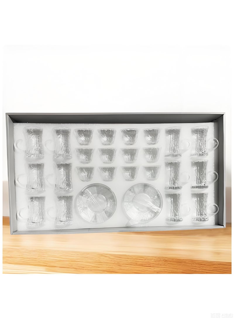 TAKHTEELA Luxury Set of Tea Cups and Coffee Cups with Saucers – 36 Elegant Pieces for Special Occasions and Everyday Use - Image 2