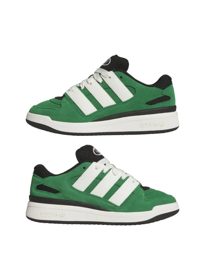 اديداس اوريجينالز adidas FORUM ST Green Originals Kids Shoes