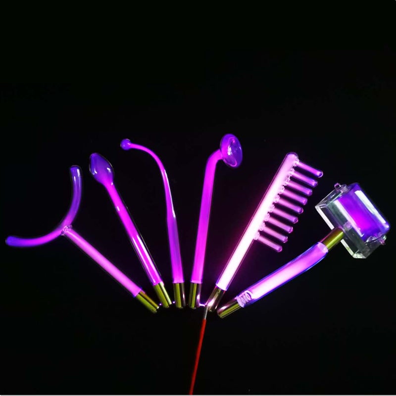 Manufacturer Beauty Instrument Accessories High Frequency Red Light Purple Electrotherapy Comb Electrotherapy Stick Electrotherapy Instrument Accessories - Image 4