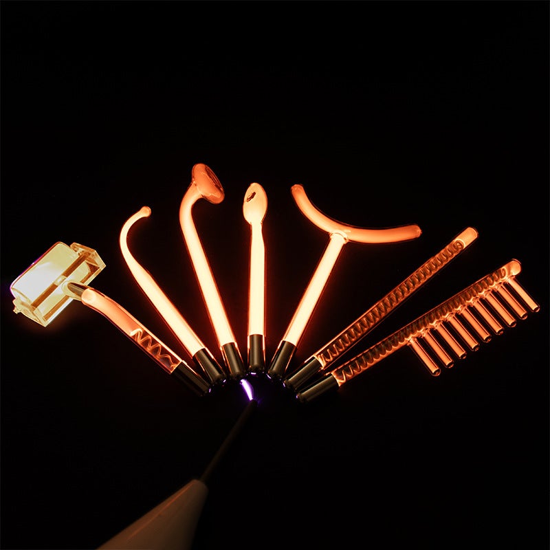 Manufacturer Beauty Instrument Accessories High Frequency Red Light Purple Electrotherapy Comb Electrotherapy Stick Electrotherapy Instrument Accessories - Image 2