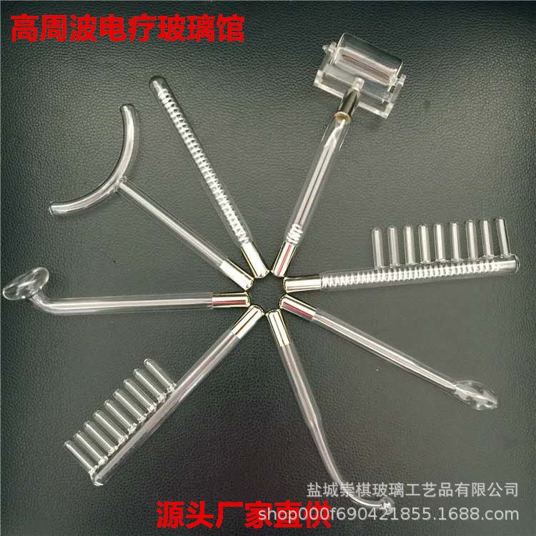 Manufacturer Beauty Instrument Accessories High Frequency Red Light Purple Electrotherapy Comb Electrotherapy Stick Electrotherapy Instrument Accessories - Image 3