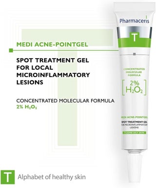 Pharmaceris T Spot Treatment Medi Acne-Pointgel, 10ml - 2% Hydrogen Peroxide with Salicylic Acid and D-Panthenol for Rapid Acne Treatment - view 3
