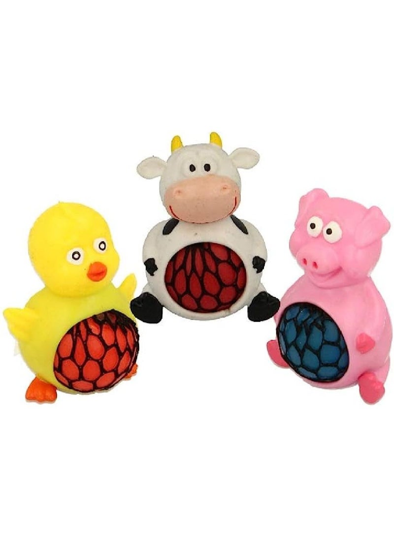 Keycraft Farm Squeezy Meshables Assorted 1 Piece - Image 1