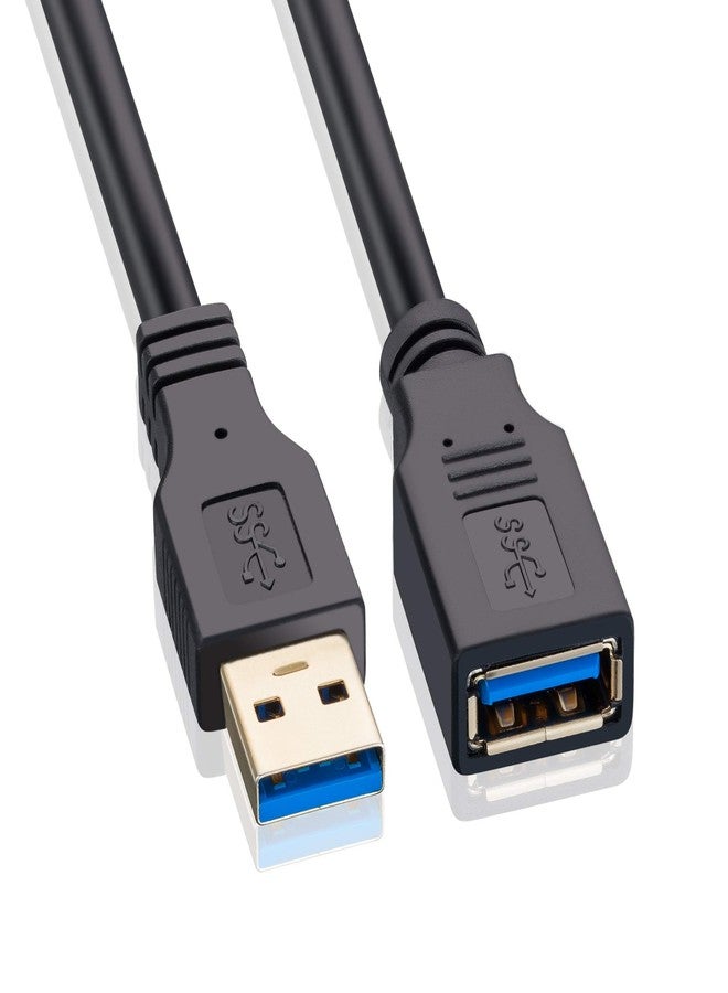 Hftywy USB Extension Cable 15ft, USB 3.0 Extender Male to Female Cord High Data Transfer Compatible with Webcam,USB Keyboard,Flash Drive,Hard Drive,Printer, and More - Image 2