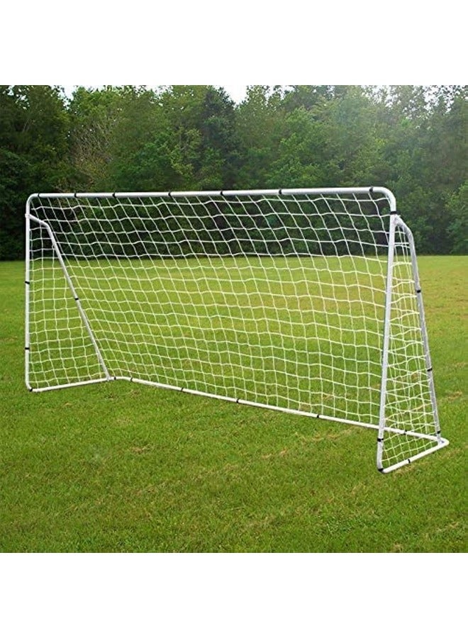 Generic Football Goal With Metal Frame and Net 240 x 150 x 90 cm  (Large Size ) - Image 2