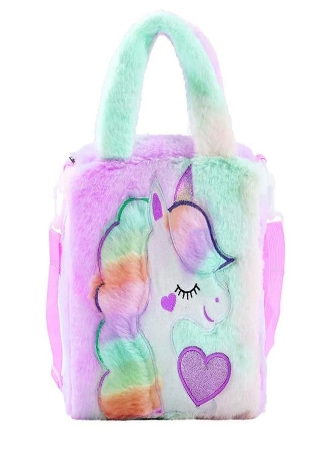 Exxelo Gift the enchanting Unicorn Character Crossbody Purse to girls. A whimsical accessory that adds charm and style to their look - Image 1