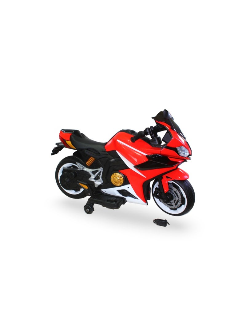 BINO Kids Electric Racing Motorcycle with Lights – Model HD12 - Image 1