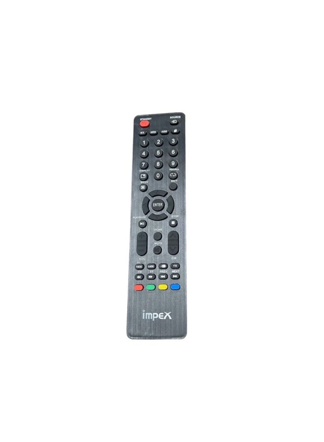 Universal Smart TV Remote Control for Impex, Star Sat, JVC, Star Track, Nikai, Geepas, Videocon & Tokyosat – Compatible with LCD/LED Models - Image 2
