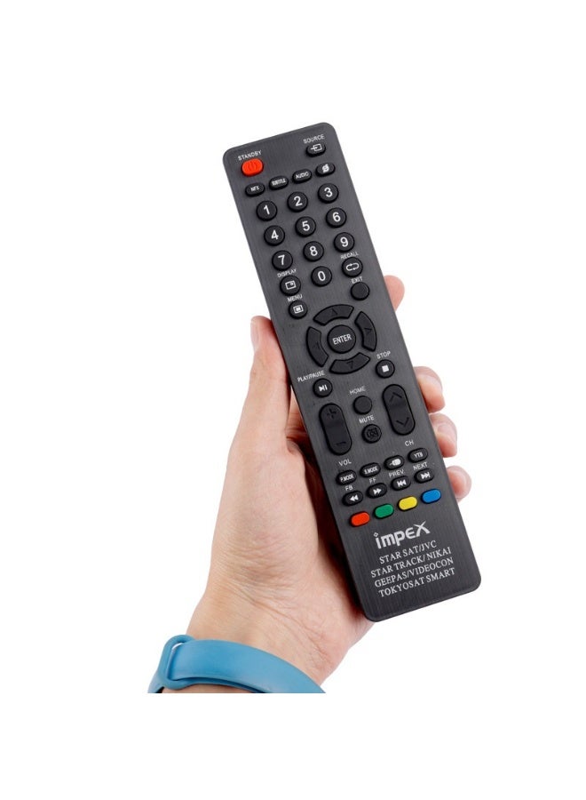Universal Smart TV Remote Control for Impex, Star Sat, JVC, Star Track, Nikai, Geepas, Videocon & Tokyosat – Compatible with LCD/LED Models - Image 4