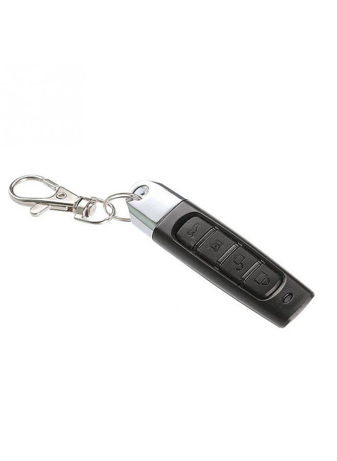 Generic 2 Packs 433MHz Car Alarm Garage Door Remote Controller Duplicator Clone Code Scanner Transmitter Security Alarm Electronic Gates 4 Keys Remote Control Key Duplicator,Black  - Image 2
