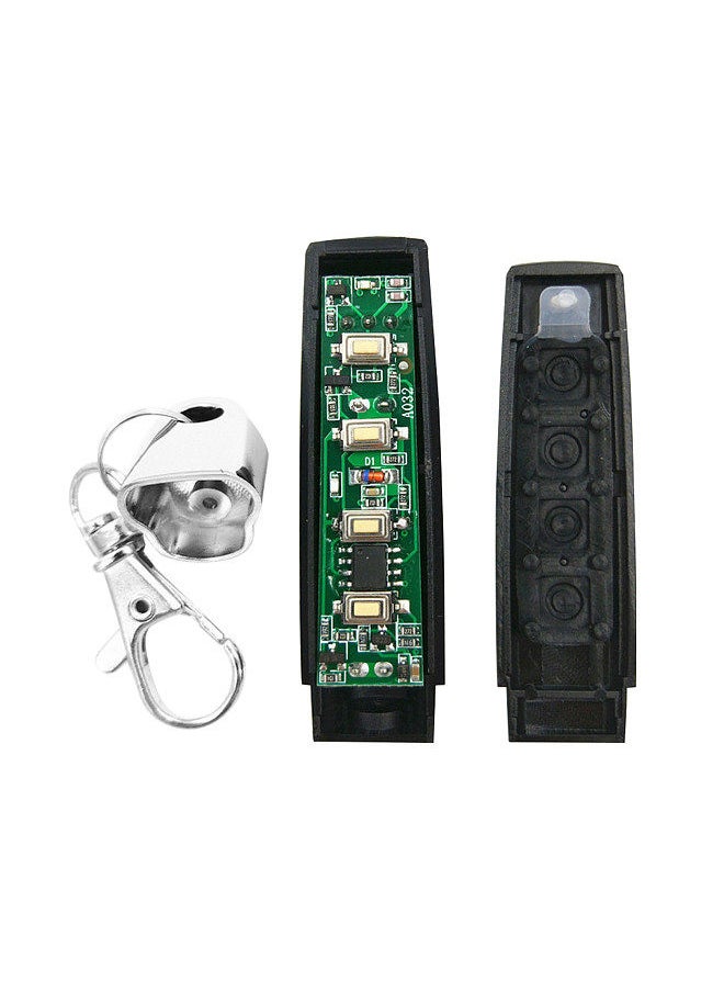 Generic 2 Packs 433MHz Car Alarm Garage Door Remote Controller Duplicator Clone Code Scanner Transmitter Security Alarm Electronic Gates 4 Keys Remote Control Key Duplicator,Black  - Image 4