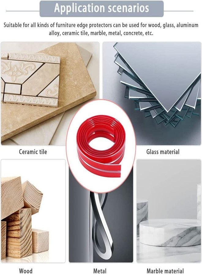 Trifecta Baby Proofing Baby Corner Protector 20x20 mm - 1 Miter Baby Proof Desk Edge Protector with Upgraded Pre-Taped Strong Adhesive Kids Safety Bumper (20x20 mm - 1 Miter) - Image 4