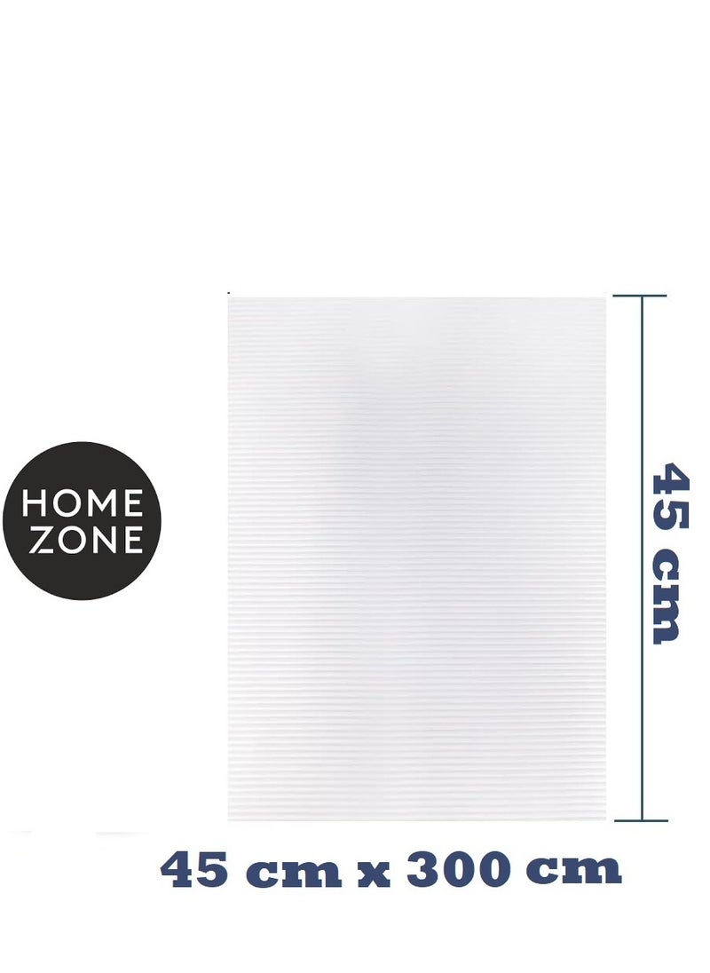 Generic - Shelf Liner, Non-Slip Cabinet Liner, Washable Oil-Proof for Kitchen Cabinet, Shelves, Refrigerator, Storage, Desks, 45 CM 300 CM, Non Adhesive Drawers Liner… (17.71 Inches x 10 FT x 6 Rolls) Clear - Image 1
