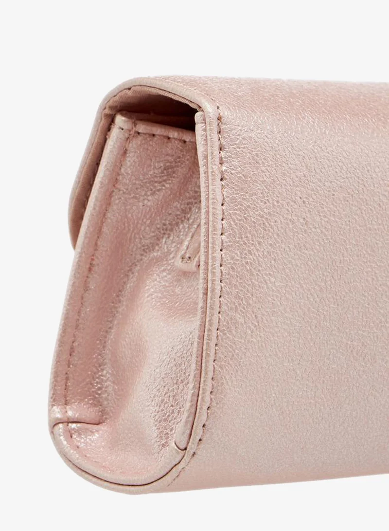 Celeste PINK Bow Embellished Crossbody Bag with Chain Strap for Women | Best Price UAE
