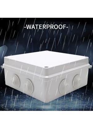 Bectro Bectro Waterproof PVC Square Junction Box for CCTV Cameras IP65 6  - Image 4