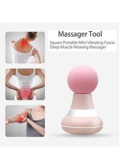 BONITO Electric Handheld Massager Ball, Cordless Handheld and Portable,Suitable for Men & Women Shoulder,Neck and Back Massage (Pink)  - Image 3