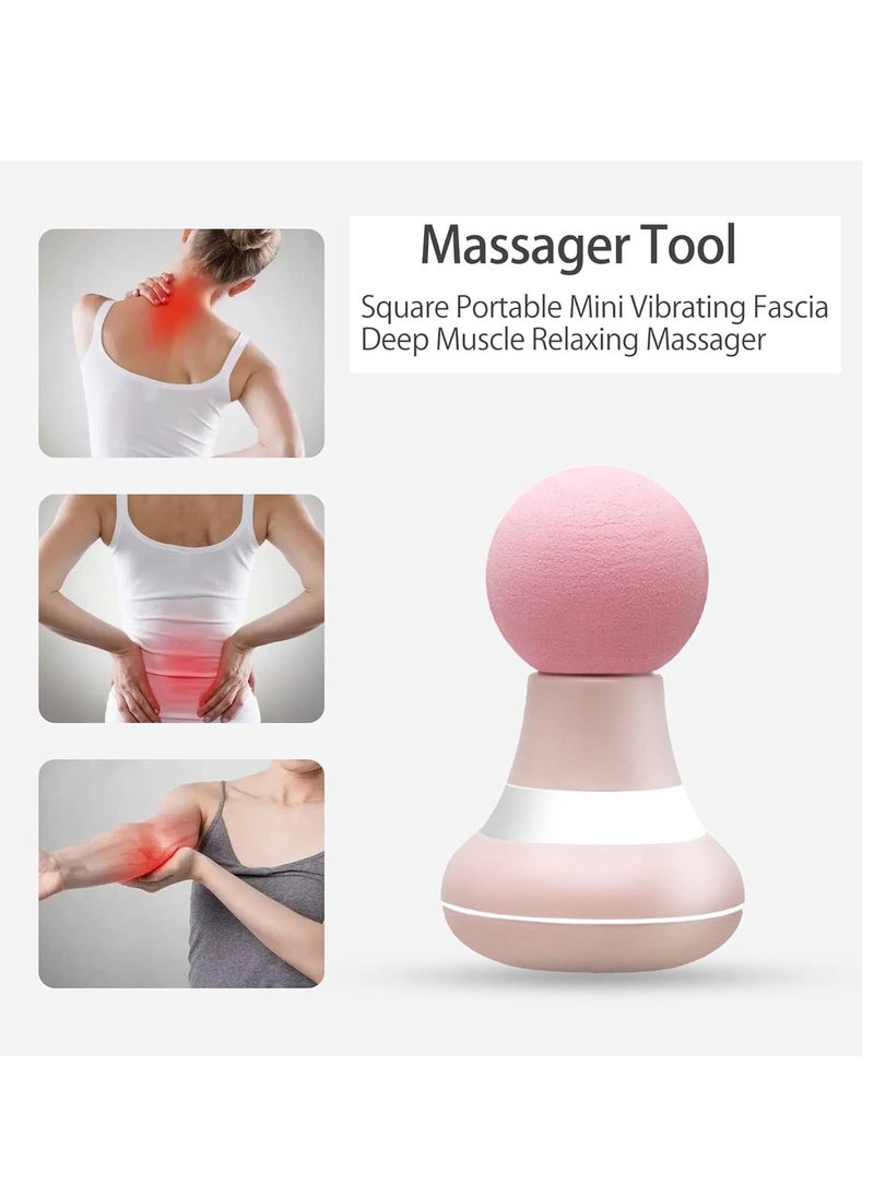 BONITO Electric Handheld Massager Ball, Cordless Handheld and Portable,Suitable for Men & Women Shoulder,Neck and Back Massage (Pink)  - Image 3