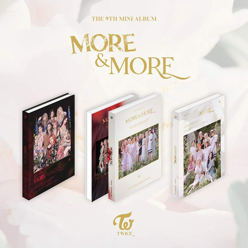 JYP Twice - More u0026 More (9th Mini Album) Album+Extra Photocards Set (Random ver.) - Image 1