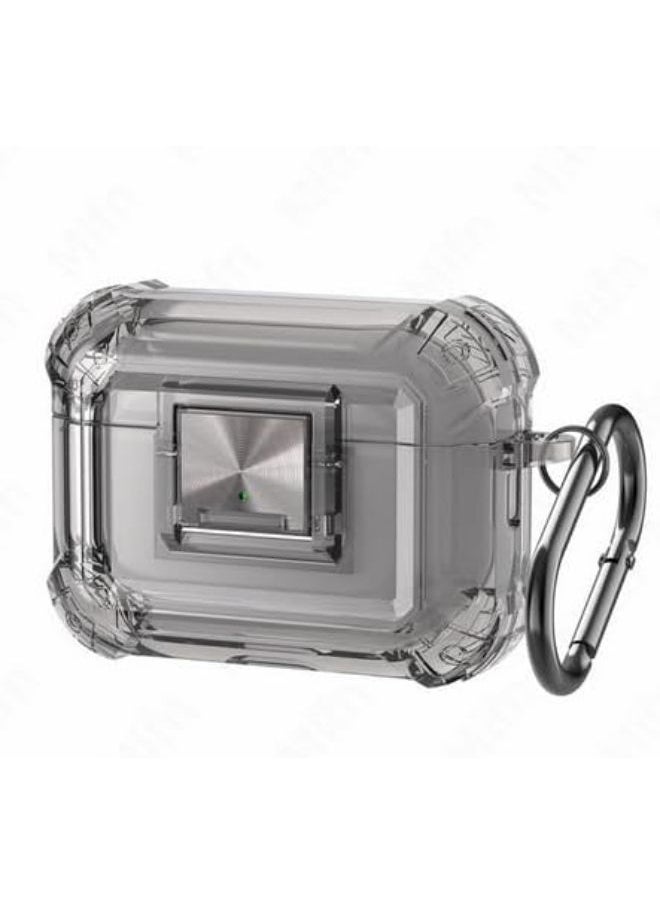 Generic - Ecosystem New 3D Clear Case for Airpod Pro 2 Cases/keychain Anti-lost Protector Soft TPU Shockproof Case for Airpod Pro 2 Case Lock - Image 1