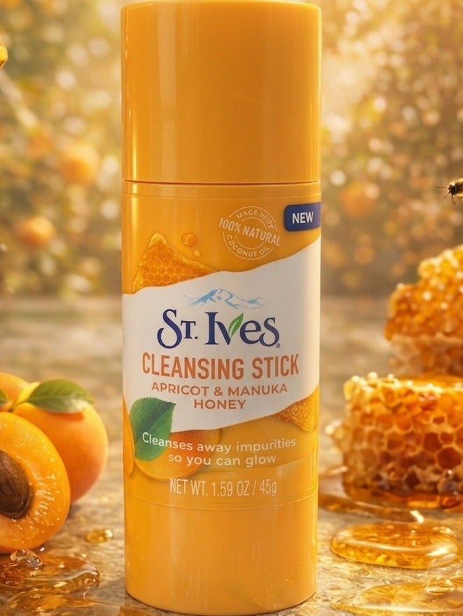 Cleansing Stick Apricot & Manuka Honey 45g