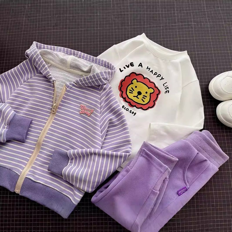 Basic Small White T Children'S Solid Color Long Sleeve Top Boys And Girls Cartoon Base Shirt Autumn New Children'S Wear - Image 5