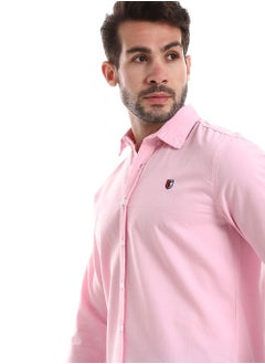 WHITE RABBIT Regular Fit Long Sleeve Linen Men's Shirt  - Image 4