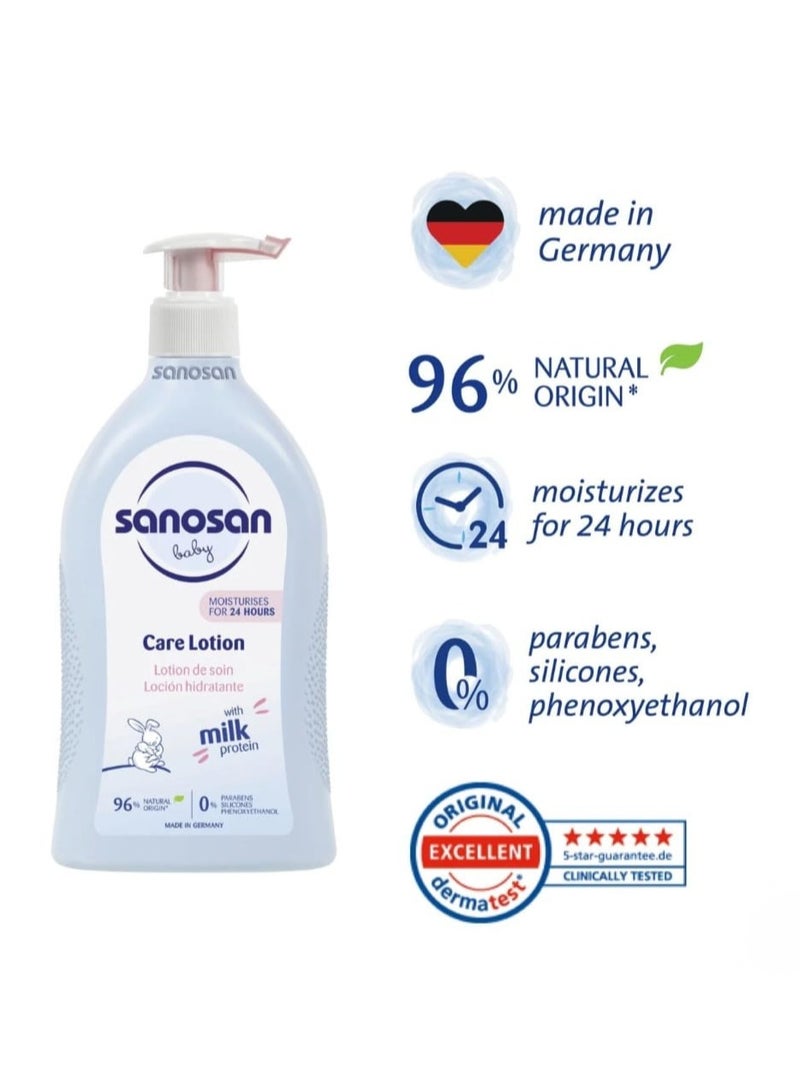 سانوسان لوشن العناية بالطفل يهدئ البشرة ويرطبها لمدة 24 ساعة للأطفال منذ سن الولادة 500مل - Image 2