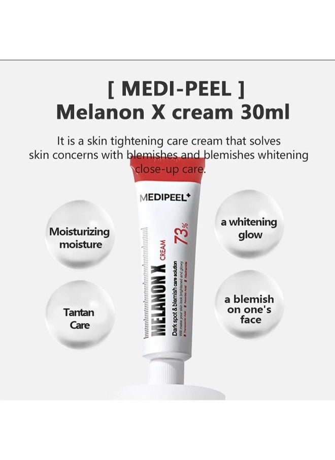 MEDIPEEL - Melanon X Cream, Dark Spot & Blemish Care Solution, Reduce Dark Spots, Anti-Aging, Brighten Skin Tone, Moisturize Skin Acne Pigmentation Skincare and Rrepair Cream - 30ML - Image 1