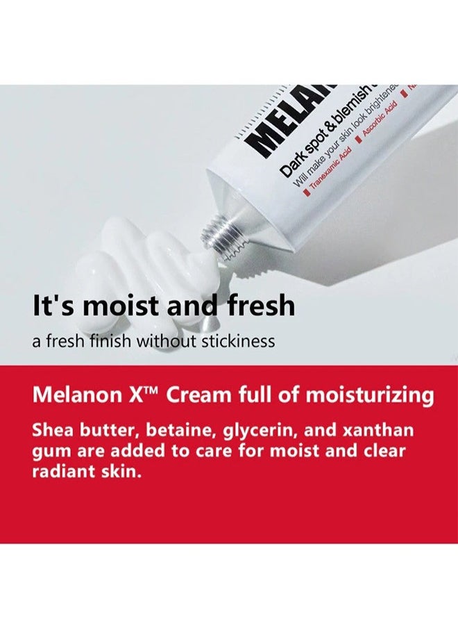 MEDIPEEL - Melanon X Cream, Dark Spot & Blemish Care Solution, Reduce Dark Spots, Anti-Aging, Brighten Skin Tone, Moisturize Skin Acne Pigmentation Skincare and Rrepair Cream - 30ML - Image 1