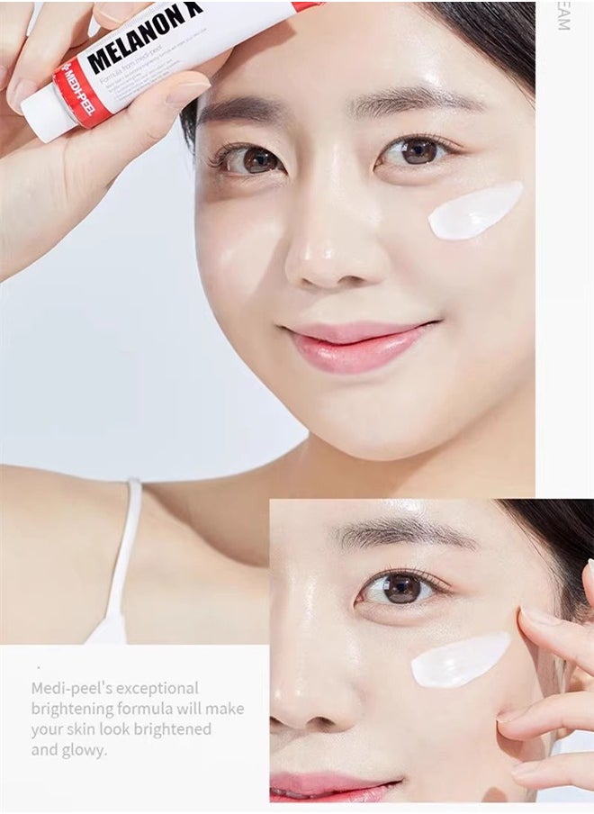 MEDIPEEL - Melanon X Cream, Dark Spot & Blemish Care Solution, Reduce Dark Spots, Anti-Aging, Brighten Skin Tone, Moisturize Skin Acne Pigmentation Skincare and Rrepair Cream - 30ML - Image 1