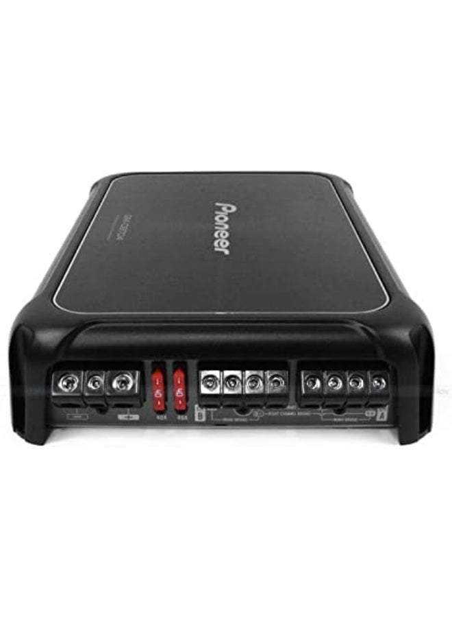بايونير GM-D9704 مضخم صوت سيارة 1600 واط 4 قنوات Class-D | قدرة RMS ‏130 واط ×4 عند 4 أوم و200 واط ×4 عند 2 أوم | أمبليفاير احترافي مع تعزيز البيس - Image 4