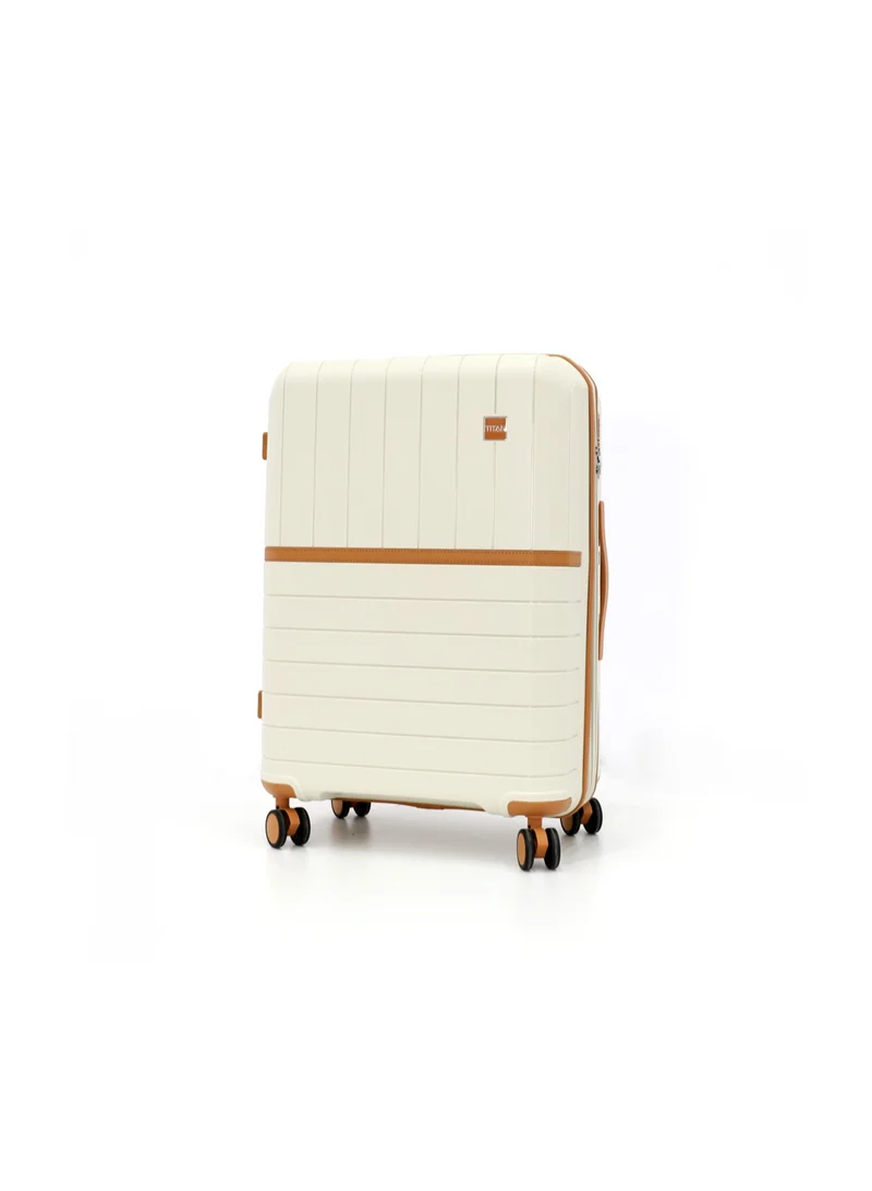 تيتان TITAN Double Spinner Luggage with Digital Lock for All Tastes L 28-M 24-S 20 White