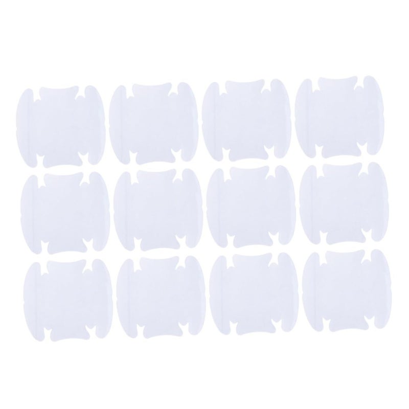 40 Transparent Car Door Handle Scratch Protector Film Self Adhesive High Viscosity Easy to Install Stickers Protective Cover - Image 2