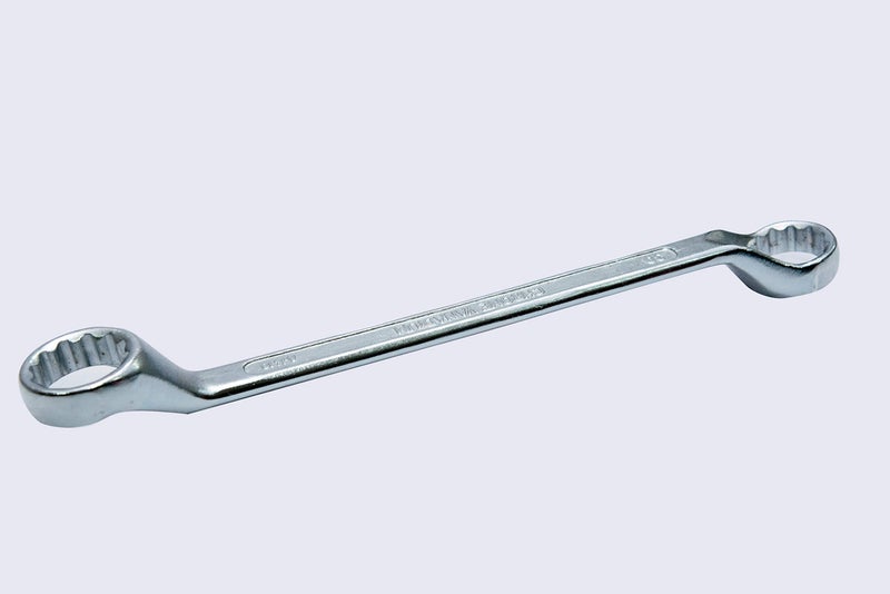AGRICO Tata Double Box End Ring Spanner (41X46 mm)| Chrome Vanadium Steel, Offset Design for Better Reach | High Strength, Durable Finish | Ideal for Automotive, Bike, Machine & Home Repair Use - Image 3