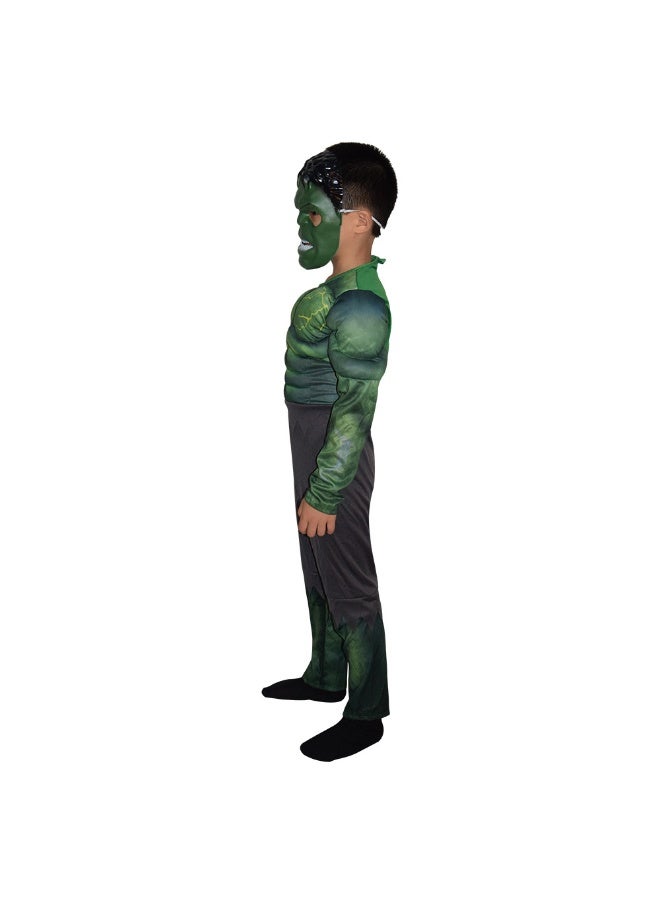Halloween Hulk One-Piece Muscle Costume - Image 2