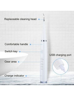 McDou Household 5 Speed high frequency vibration cleaning tooth scaler Black  - Image 4