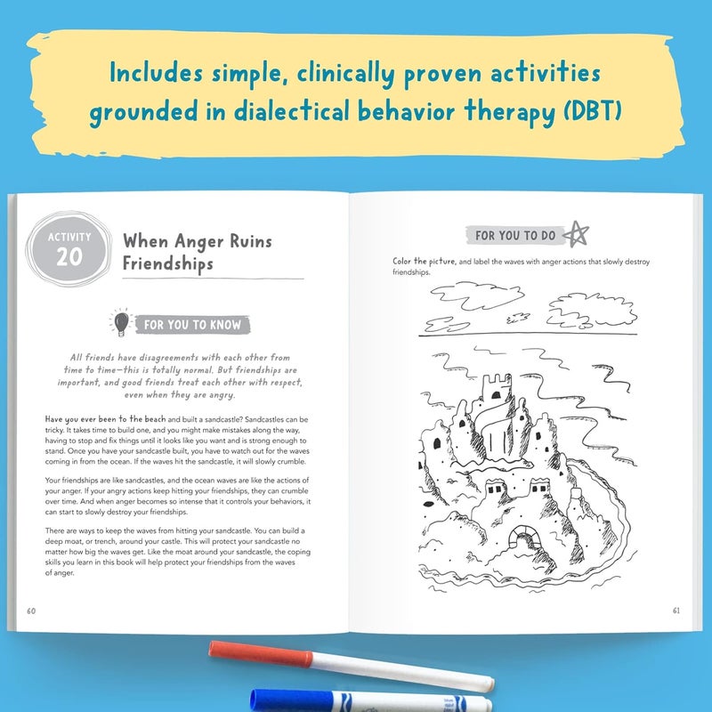 The Anger Workbook for Kids: DBT Skills to Help Children Manage Emotions, Reduce Conflict, and Find Calm - Image 3