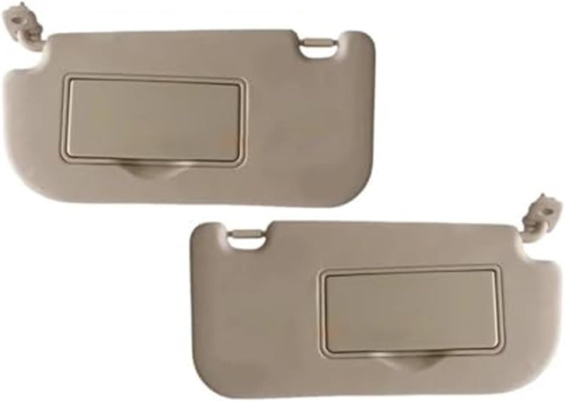 DEMULAX Beige Sun Visor for Kia Sportage 2005-2012 - Image 1