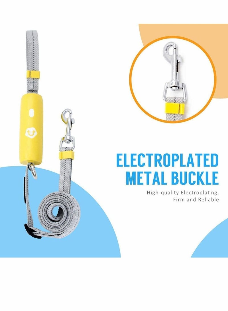 سيوسي مقود الكلب المرن بطول 5 أقدام متوسط الحجم ومقود المشي للحيوانات الأليفة الصغيرة - Image 5