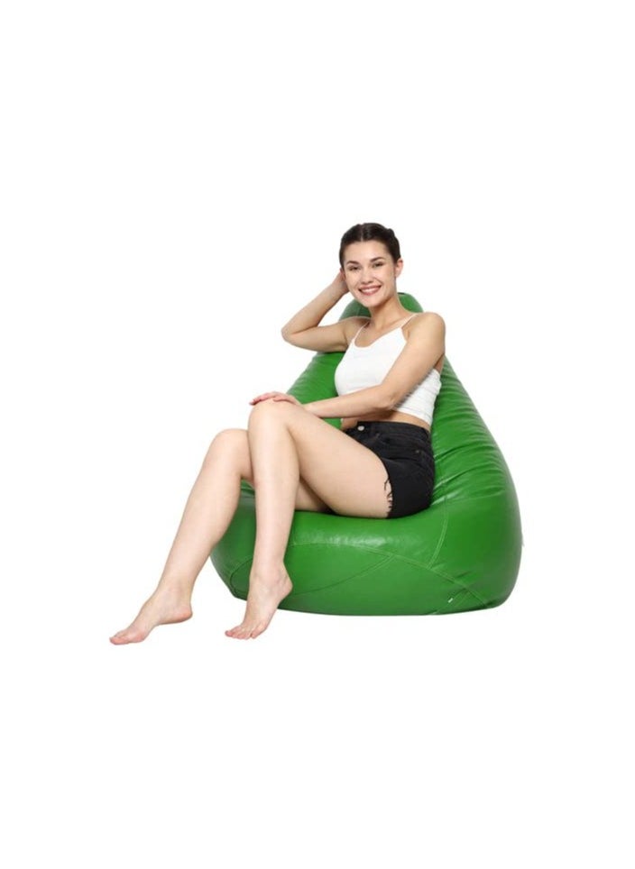 Comfy Comfy Pvc Large Green Bean Bag With Bouncy Virgin Beans Filling  - Image 2