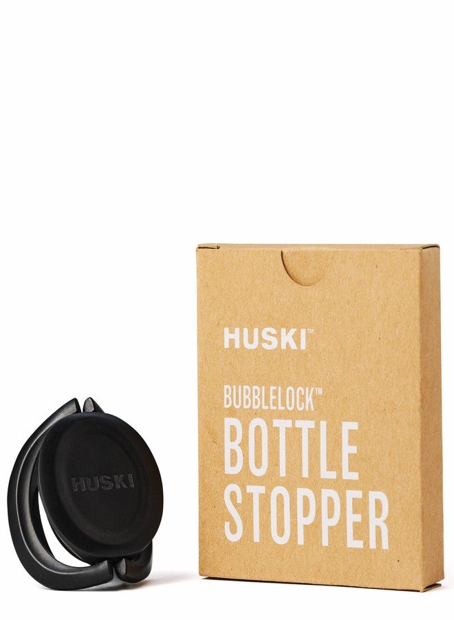 Huski سدادة زجاجة Huski BubbleLock™ | جديد | سدادة شمبانيا صغيرة الحجم وعملية | إكسسوارات النبيذ والبار | تناسب مبرد الشمبانيا Huski | هدايا النبيذ - Image 1