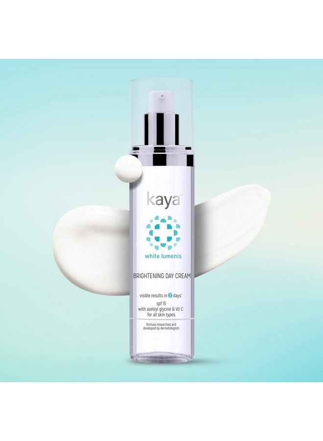 Kaya Clinic Brightening Day Cream 50Ml With Vitamin C & Azelaic Acid Daily Use Moisturizer Spf15 Lightweight For All Skin Types - Image 2