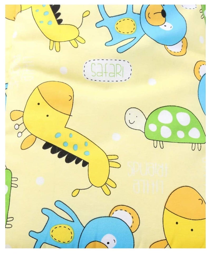 CUSTOMARY Cotton Baby 2 In 1 Sleeping Bag/Carry Bag/Bedding Set/Gift Set (0 To 3 Month Yellow) Lightweight - Image 4