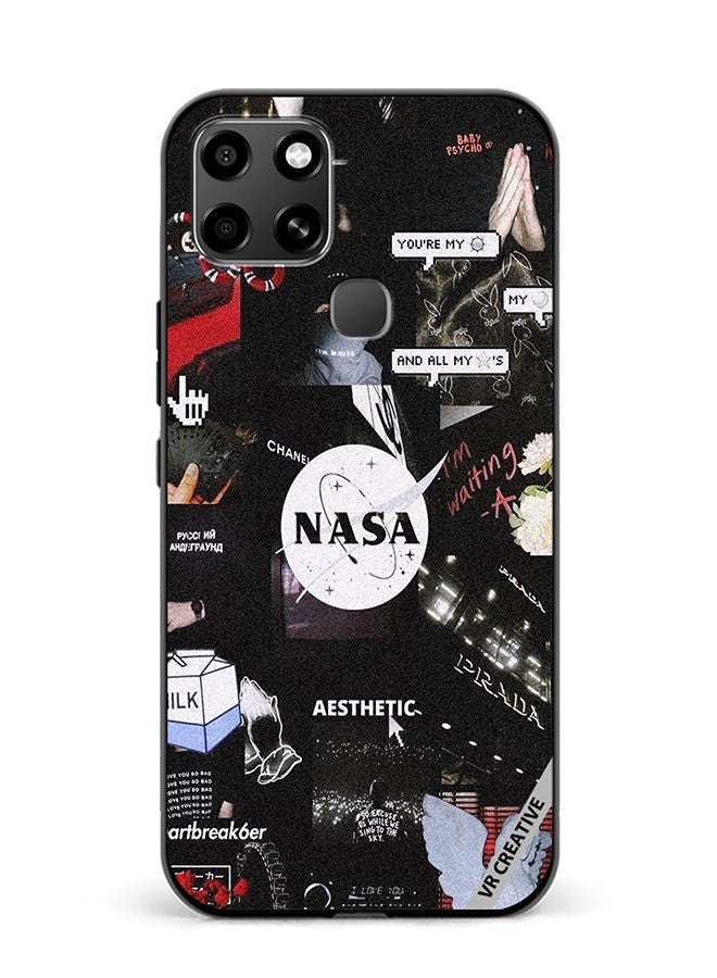 VR CREATIVE Protective Case Cover For Infinix Smart 6 Nasa Design Multicolour - Image 1