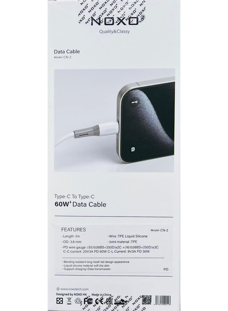 NOXO TYPE-C TO TYPE-C 60W - Image 1