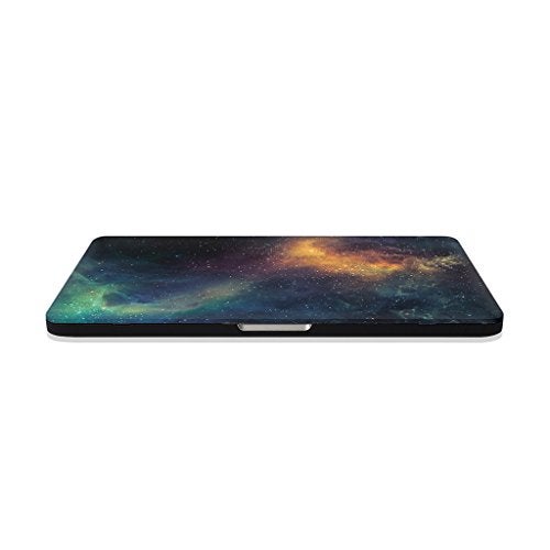 UESWILL Galaxy Pattern Hard Shell Case Compatible with MacBook Pro 13 inch with Retina Display No CD-ROM (Model A1502/A1425, Early 2015/2014/2013/Late 2012), Nebula/Green - Image 5