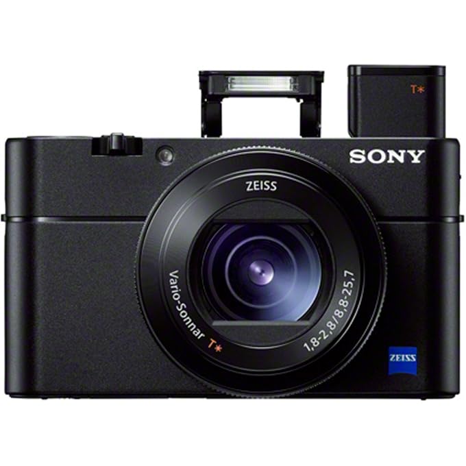 سوني كاميرا سوني RX100VA الرقمية بدقة 20.1 ميجابكسل: كاميرا سايبر شوت RX100 V سوداء (مجددة) - Image 1