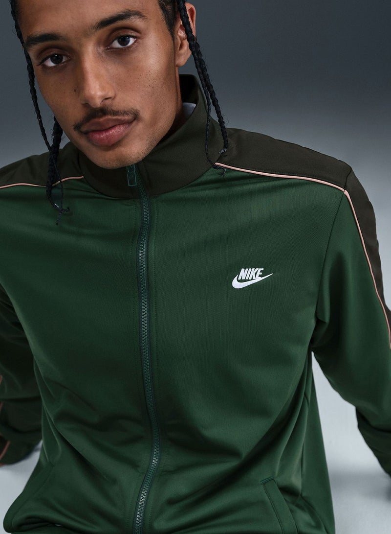 Nike Club Poly Knitted Track Suit - Image 3