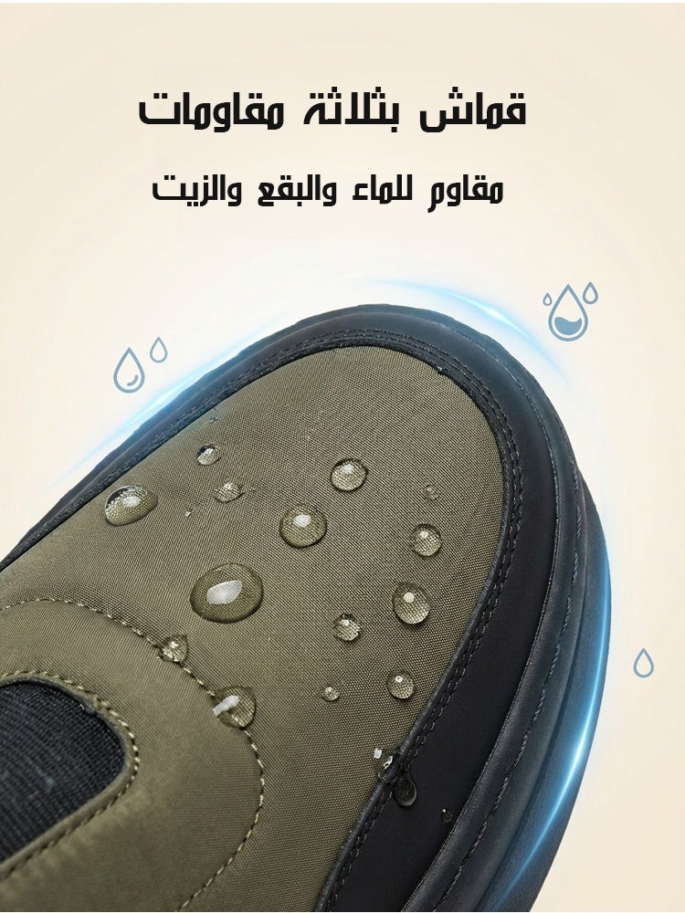 Men's Winter Snow Boots - Waterproof, Warm, Anti-Slip & Shock-Absorbing Outdoor Mountain Hiking Shoes - Image 5