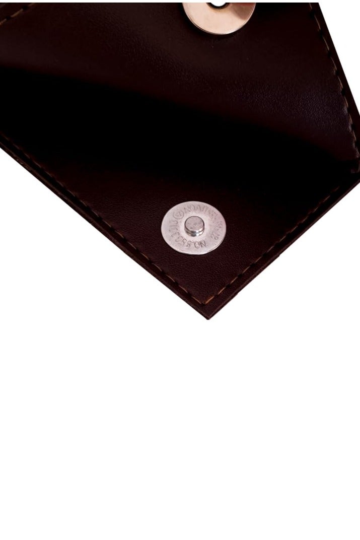 Premium Leather Tissue Holder for Cars – Stylish and Durable Tissue Holder with Magnetic Closure (Black) - Image 2